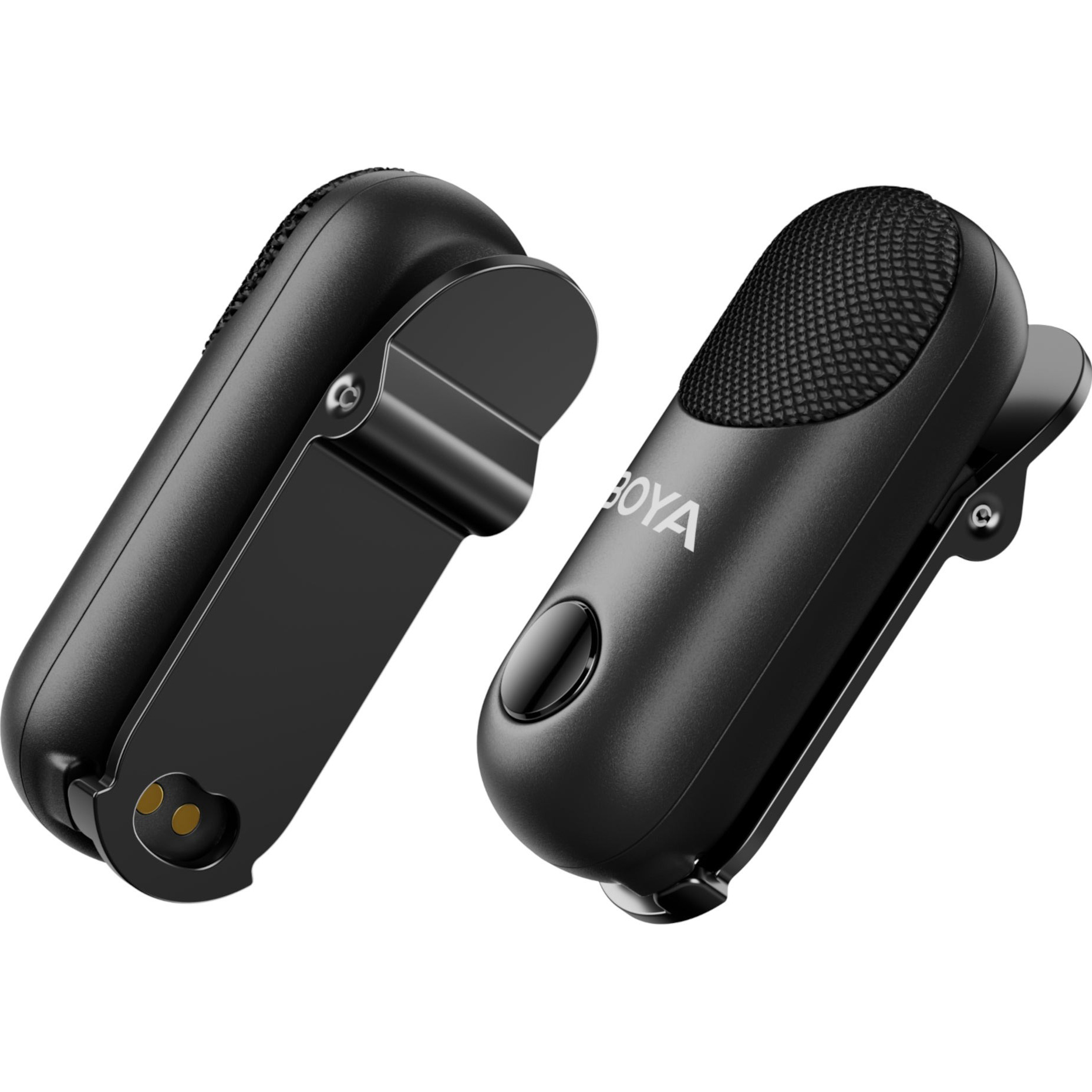 Беспроводной петличный микрофон BOYA Magic-02 Transformable Al-Powered Mini Wireless Mic Lightning & USB-C & 3.5mm TRS