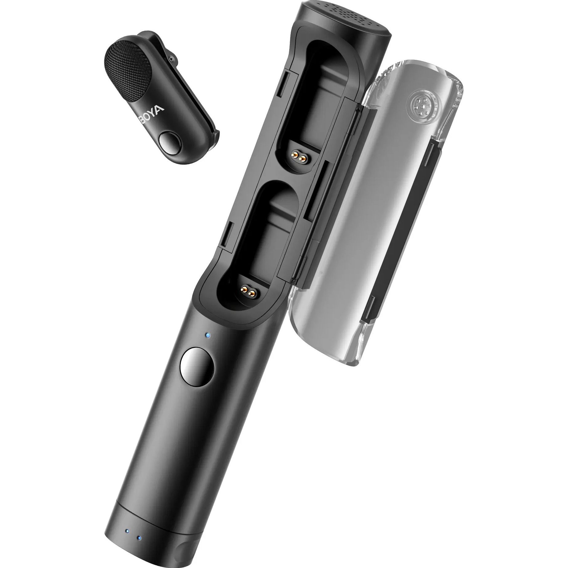 Бездротовий петличний мікрофон BOYA Magic-07 Transformable Al-Powered Mini Wireless Microphone Type-C