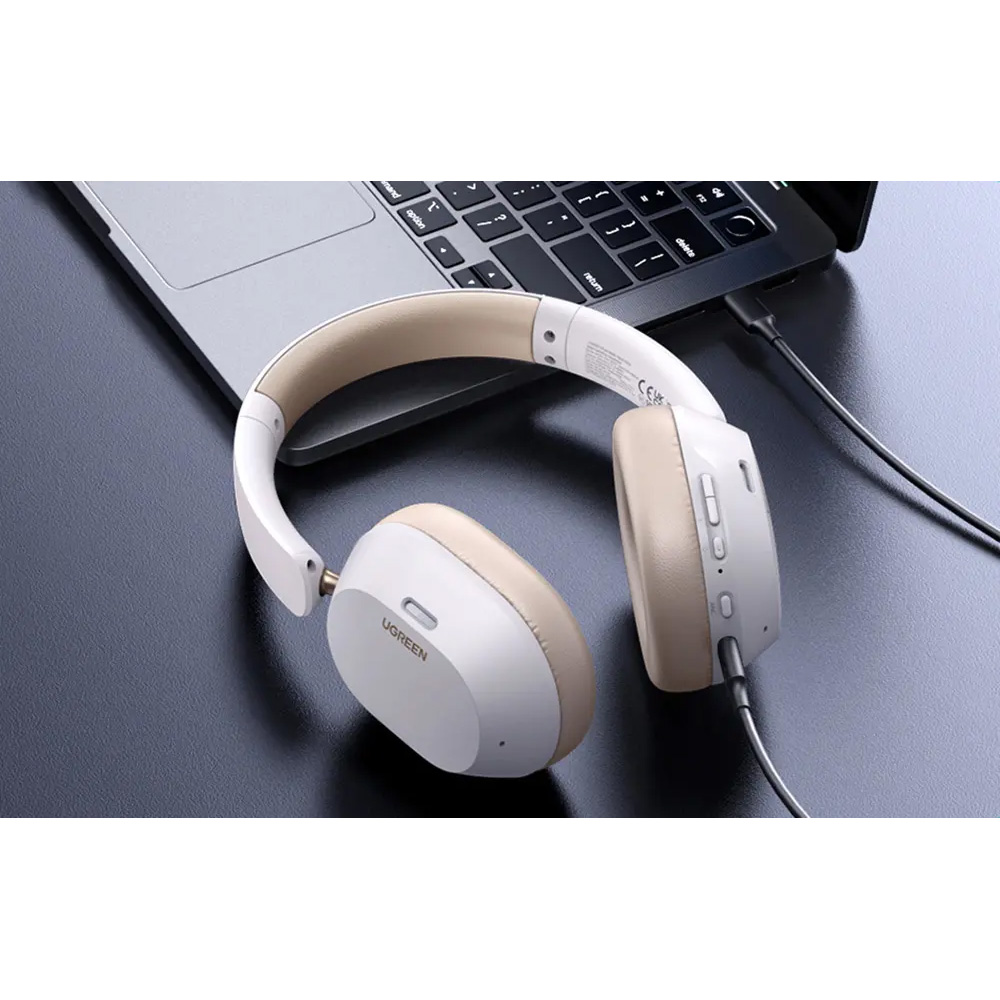 Навушники UGREEN HP203 HiTune Max5C White (35758)