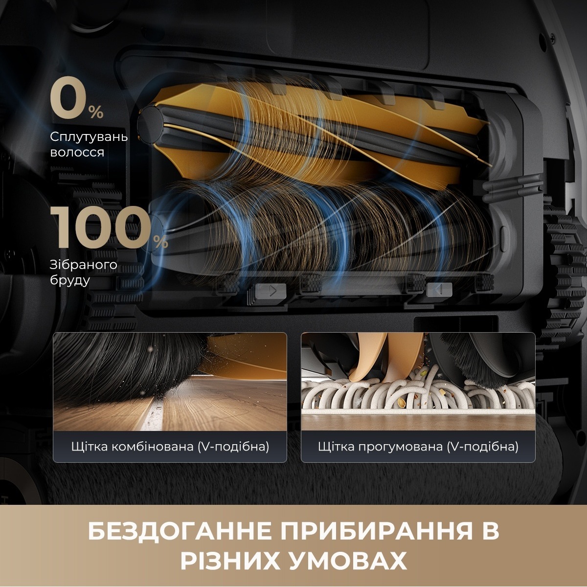 Робот-пилосос DREAME Aqua 10 Roller White (RLH31CE-WH)