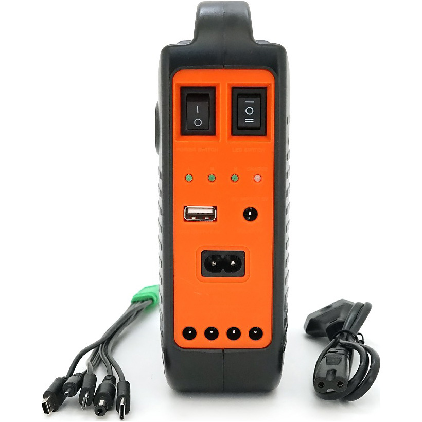 Ліхтар кемпінговий з BT-колонкою VOLTRONIC EP-391 with Solar Panel + LED Lamp Black