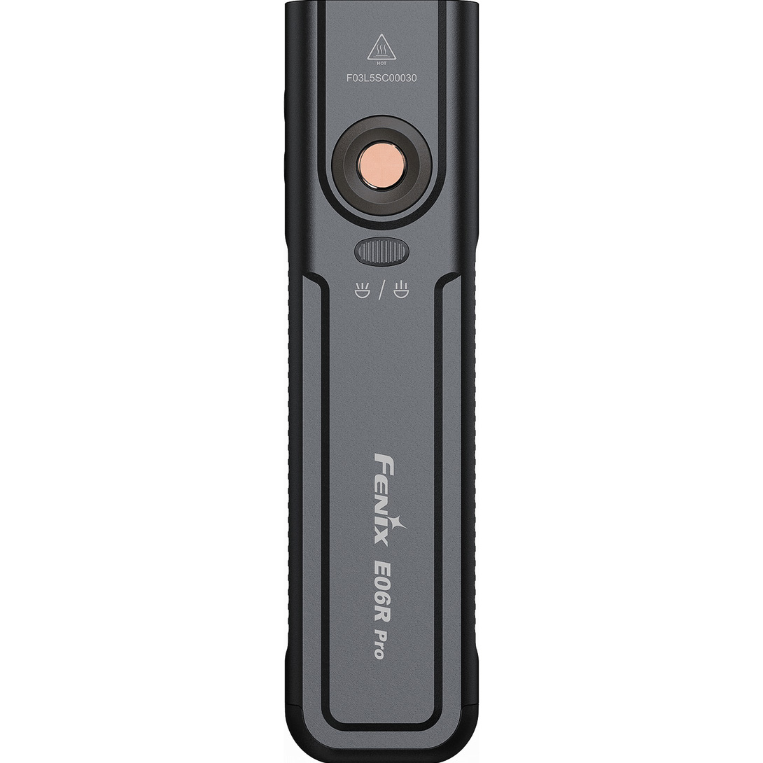 Фонарь-брелок FENIX E06R Pro Red Beam Black