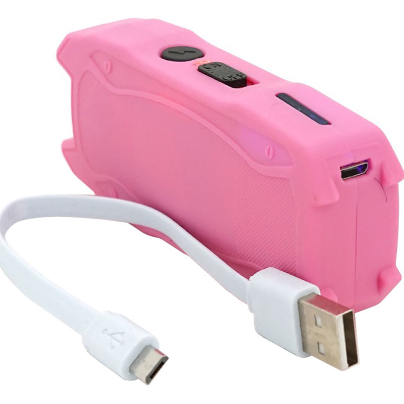 Фонарь-отпугиватель BAILONG X-Balog TW-1901 Pink