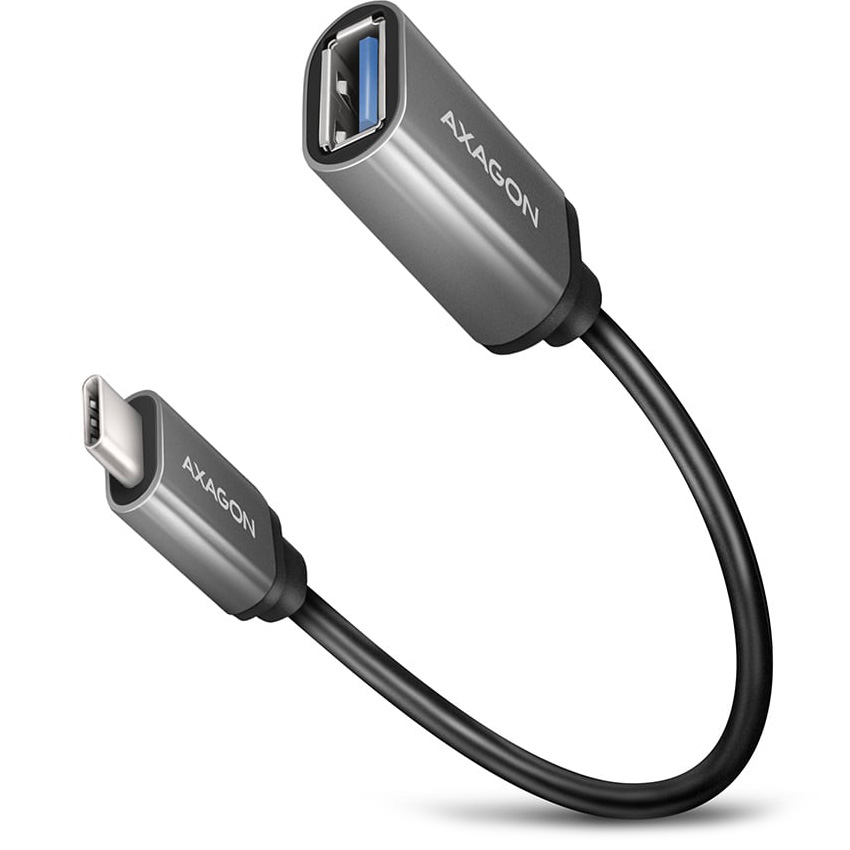 Кабель AXAGON USB-CM to USB-AF 3.2 Gen 1 0.2м