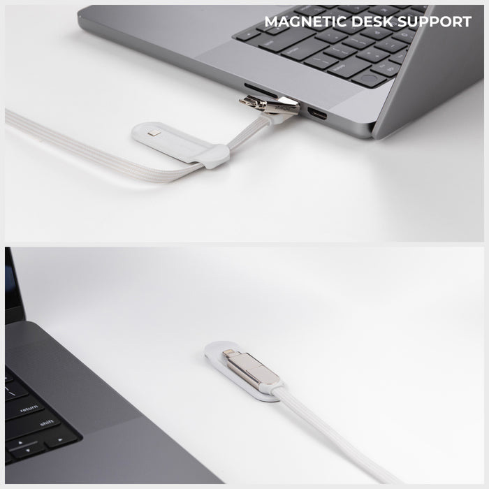 Кабель ROLLING SQUARE inCharge XL 3м White (XLL02R)