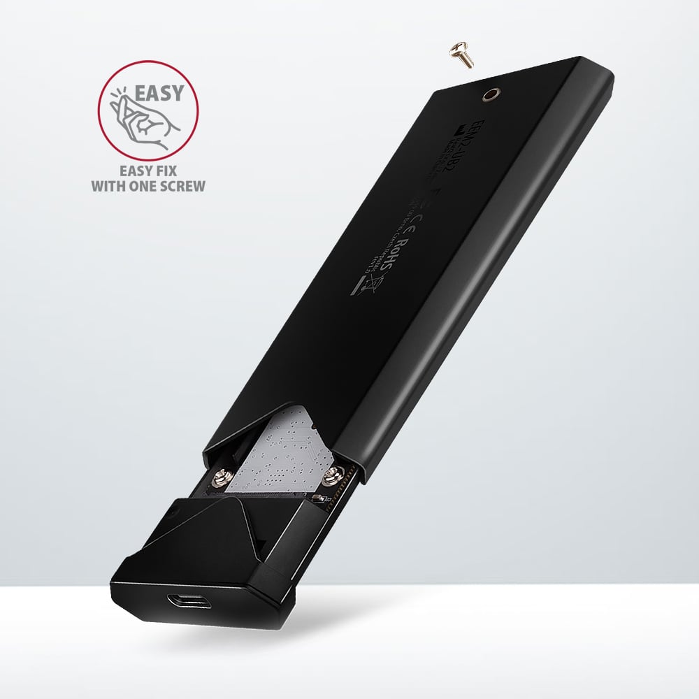 Карман внешний AXAGON Black Arrow Box NVMe PCIe M.2 to USB3.2