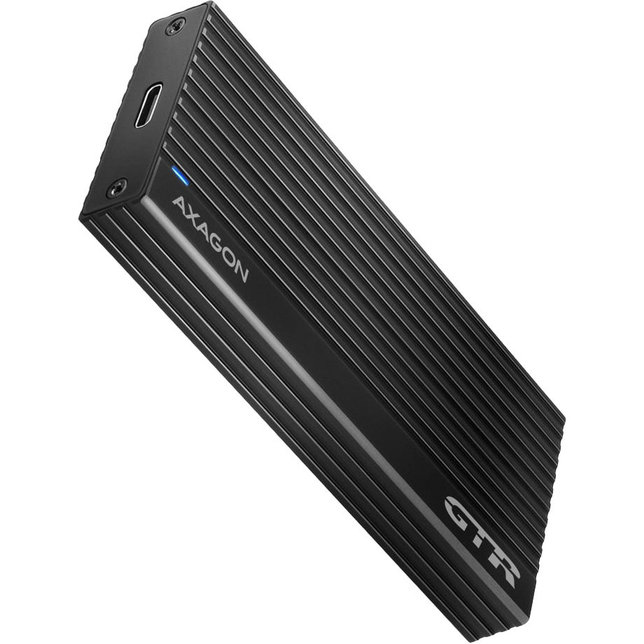Карман внешний AXAGON SuperSpeed+ Thin Rib Box NVMe PCIe M.2 to USB3.2