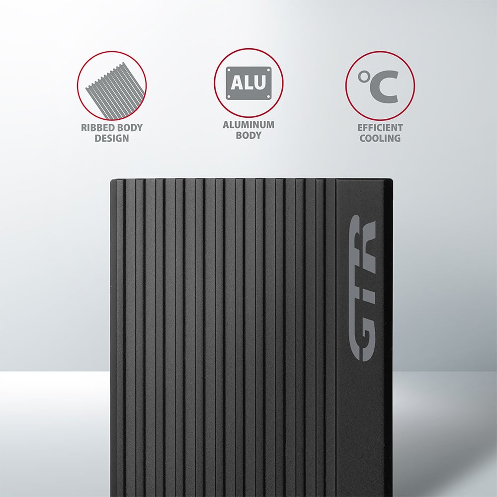Карман внешний AXAGON SuperSpeed+ Thin Rib Box NVMe PCIe M.2 to USB3.2