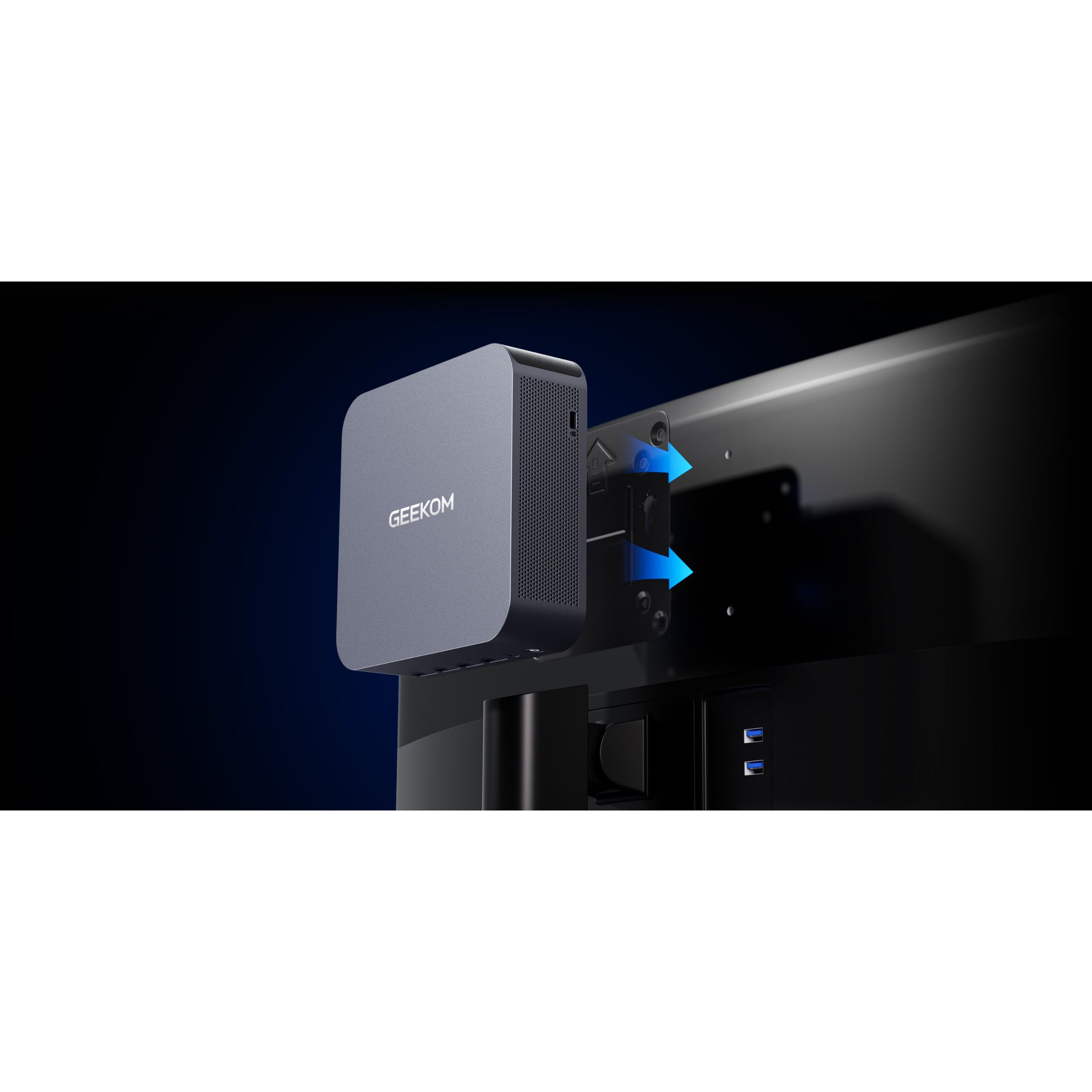 Неттоп GEEKOM GT1 Mega AI (Ultra 9 185H 3.9GHz/16GB/SSD 1TB/WF7/BT/W11P) (GMGT1MEGA-U9-185H-161-EU)