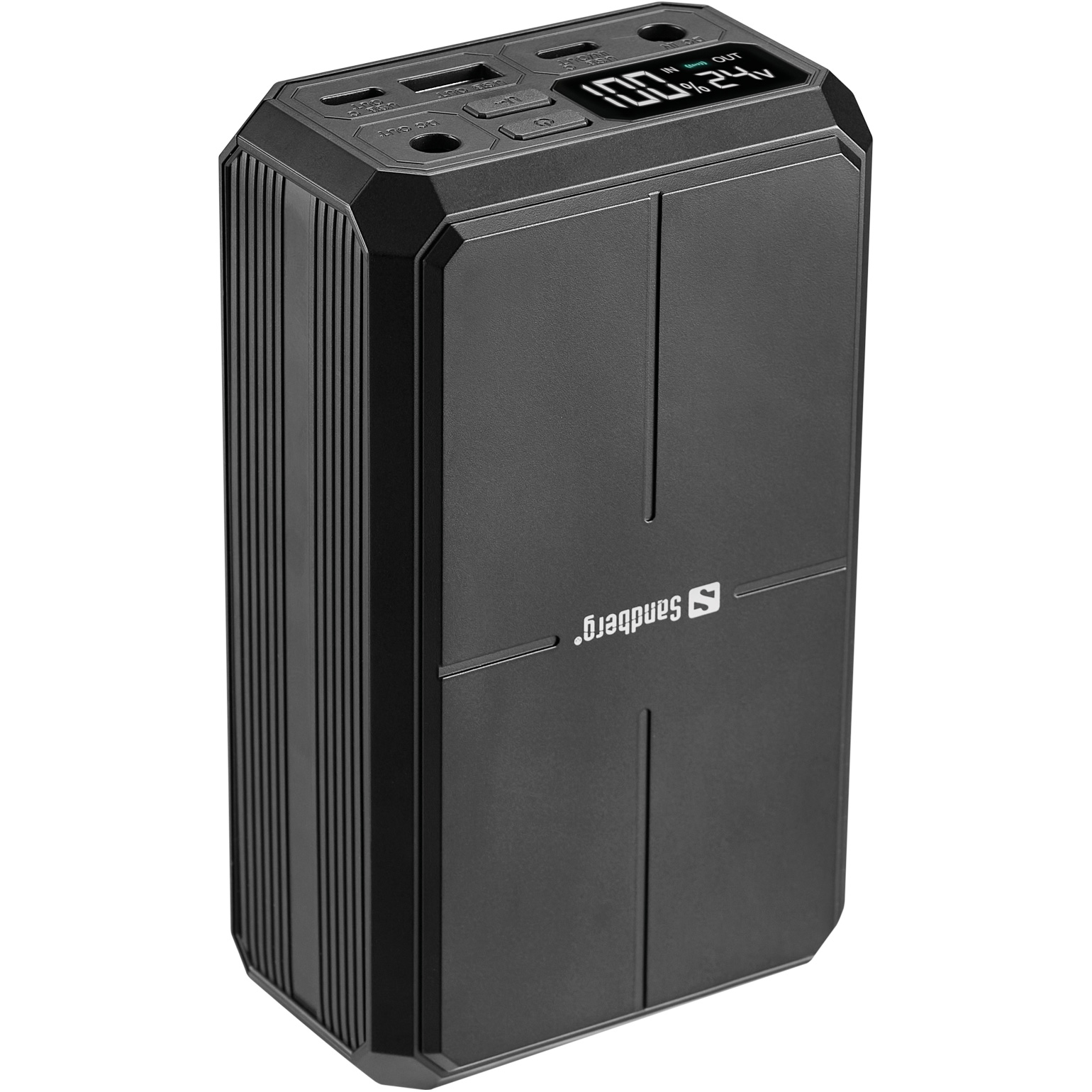 Повербанк з бездротовою зарядкою SANDBERG Laptop Powerbank 100W 27000mAh (421-13)