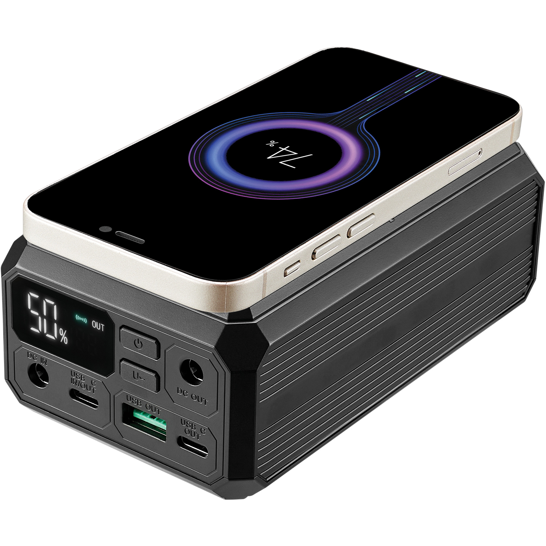 Повербанк з бездротовою зарядкою SANDBERG Laptop Powerbank 100W 27000mAh (421-13)