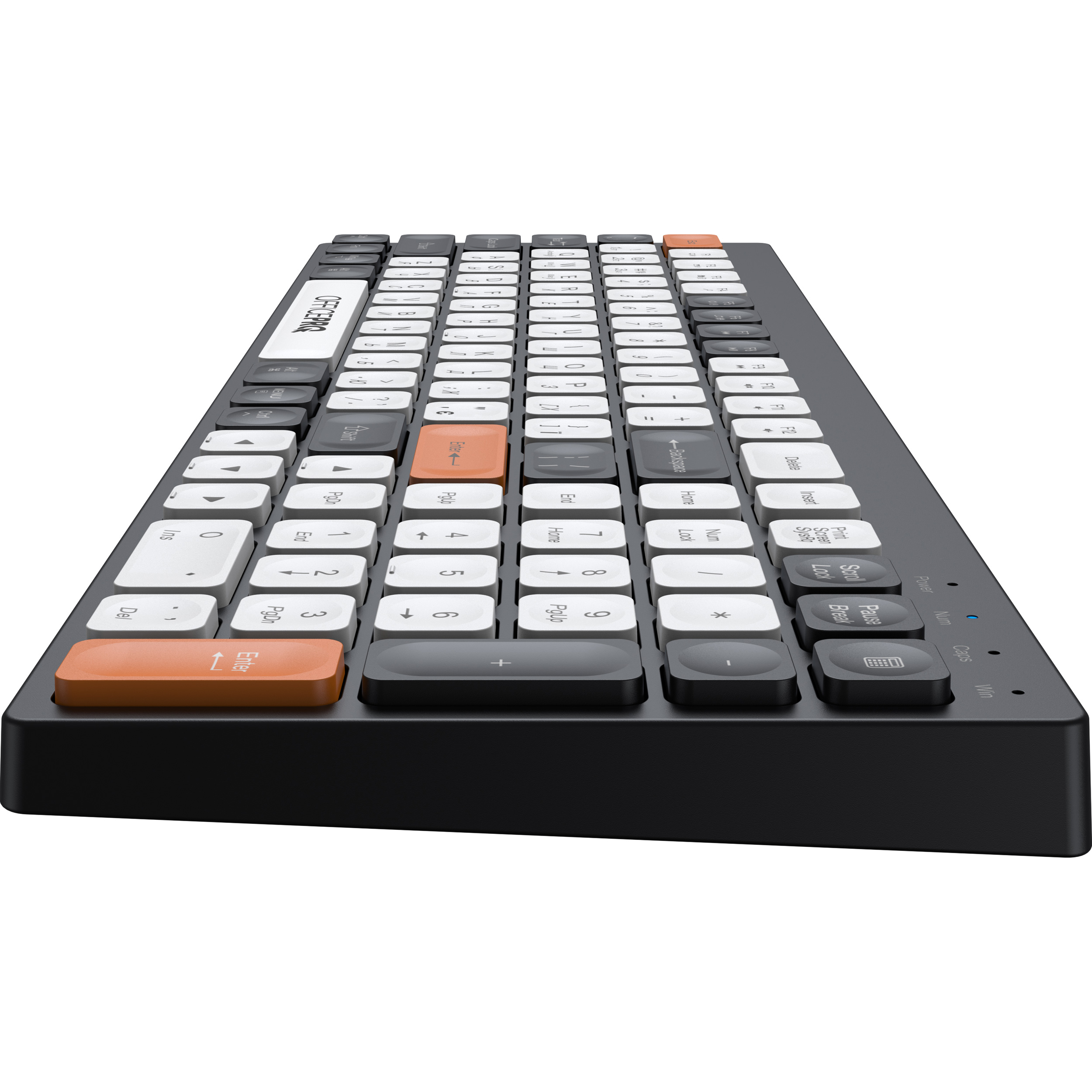 Клавіатура бездротова OFFICEPRO SK985 Black/White