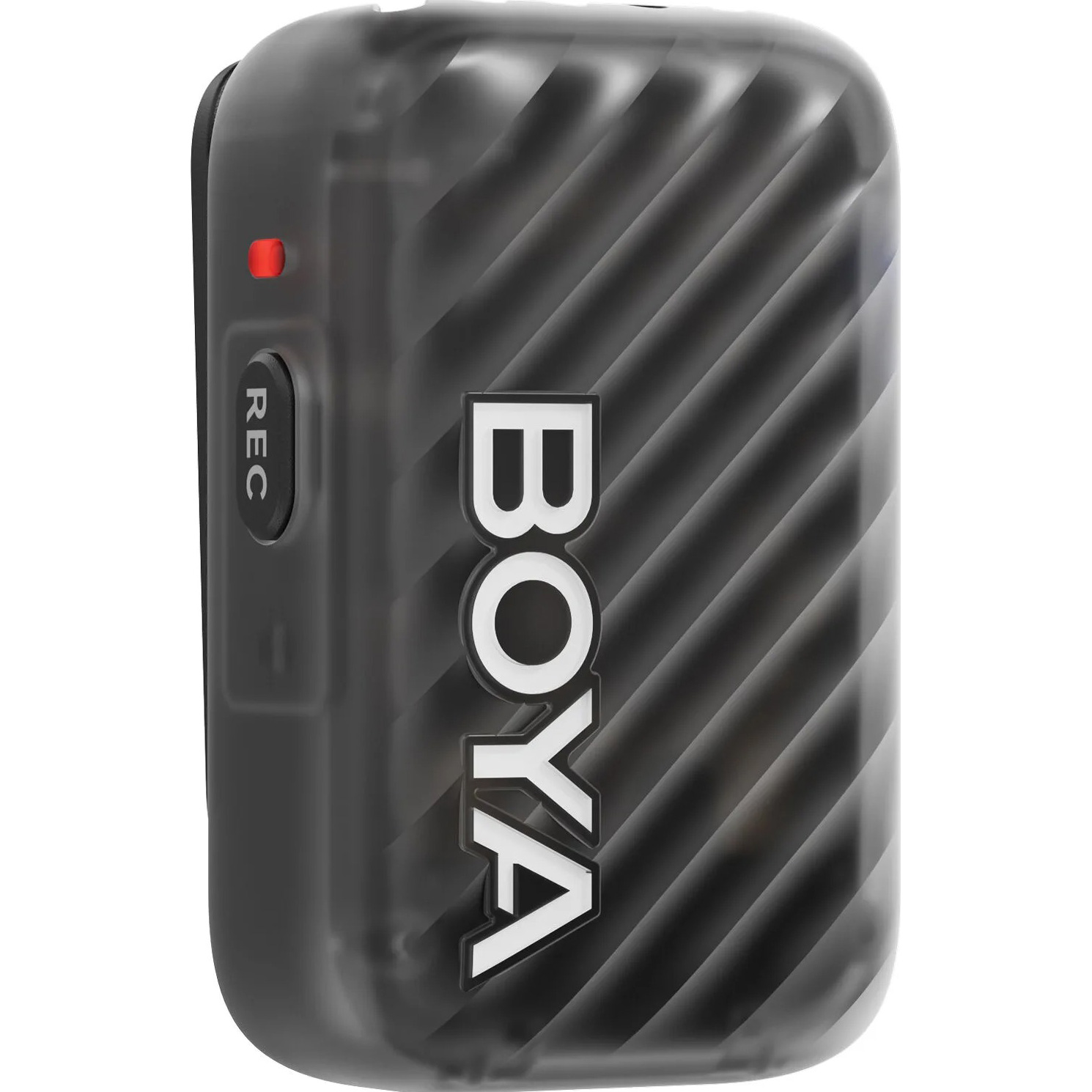 Бездротовий петличний мікрофон BOYA Boyamic 2-02 AI-PoweredMini Wireless Microphone Type-C & 3.5mm TRS Connectors Black