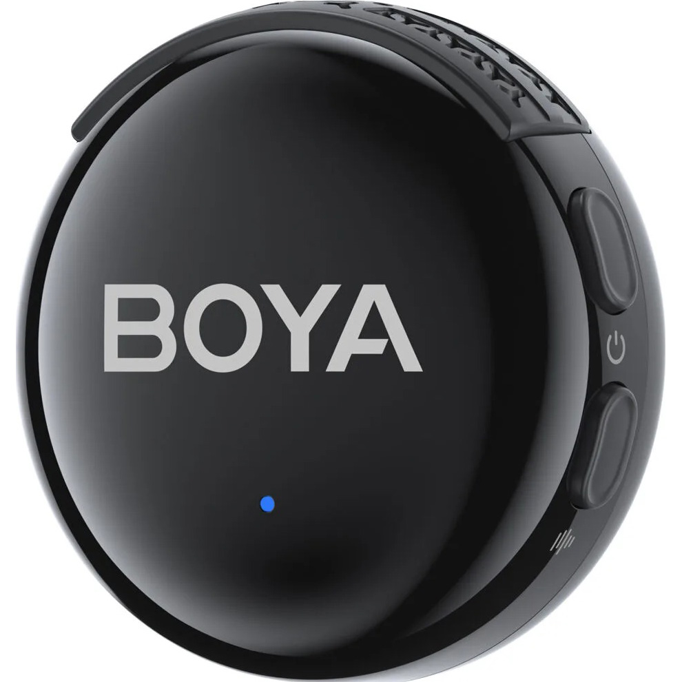 Бездротовий петличний мікрофон BOYA Link 3-02 AI-Powered Button-Sized Wireless Microphone Type-C & 3.5mm TRS Connectors