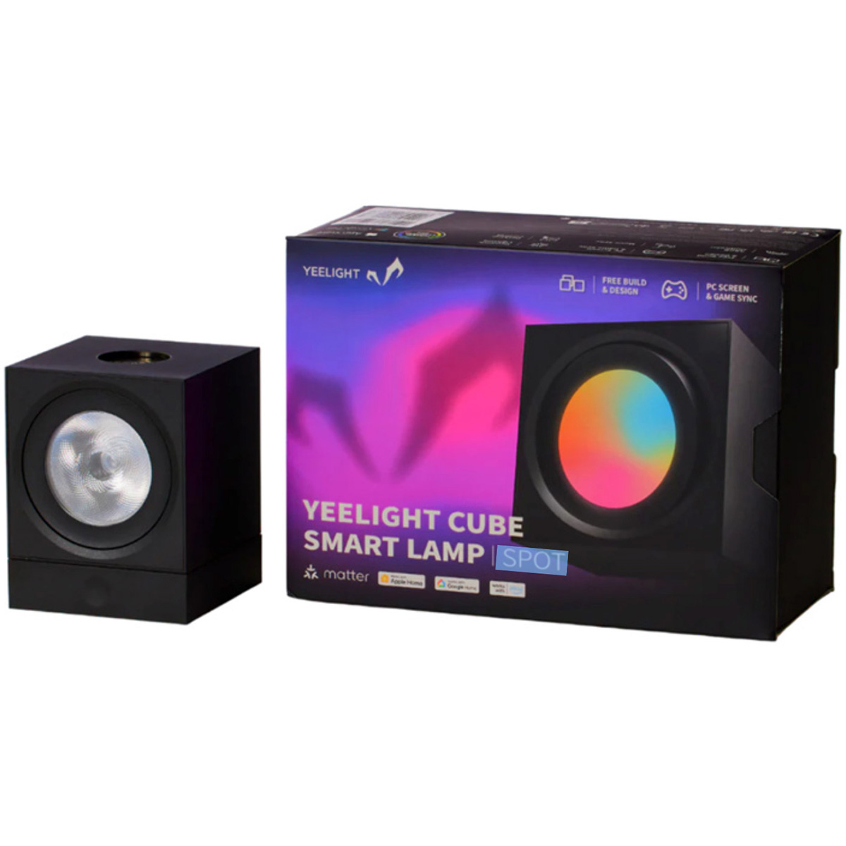 Смарт-светильник для вечеринок YEELIGHT Cube Spot Base (YLFWD-0008)