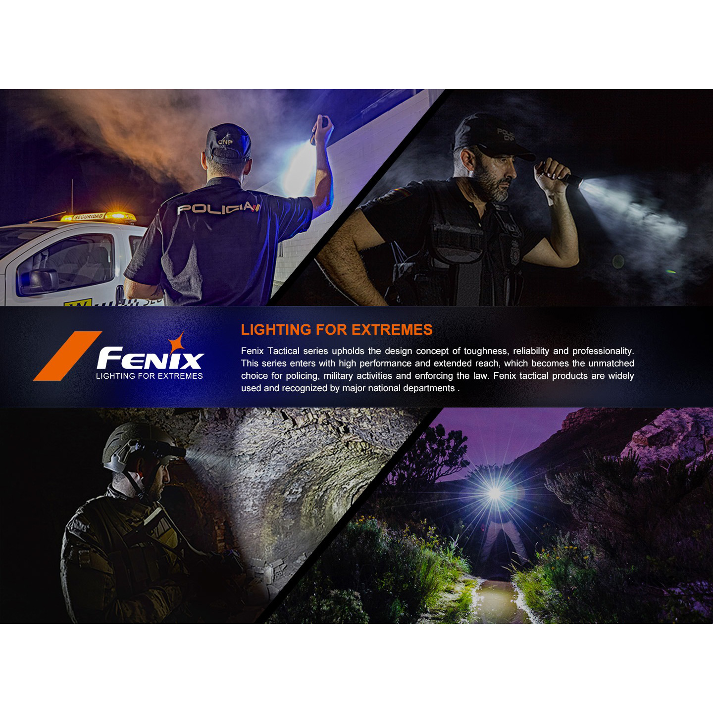 Фонарь FENIX TK28R Black