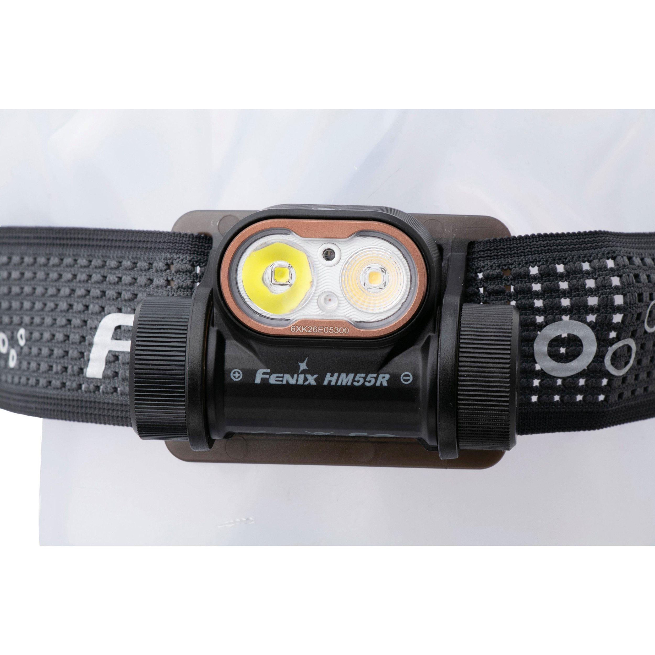 Фонарь налобный FENIX HM55R Black