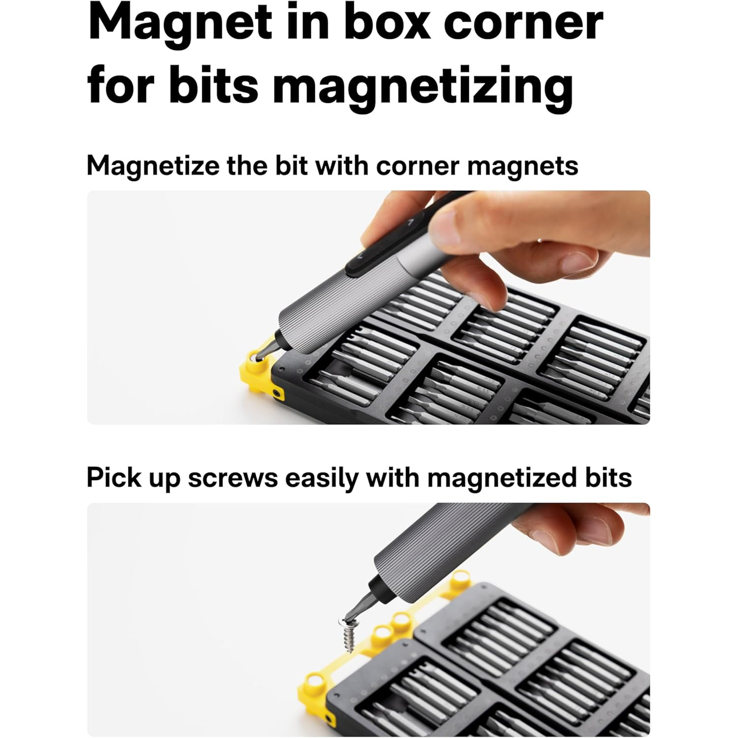 Електровикрутка HOTO Snapbloq S-A01 Electric Precision Screwdriver Master Set (QWLSA002)