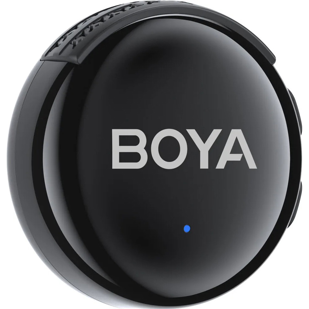 Беспроводной петличный микрофон BOYA Link 3-01 AI-Powered Button-Sized Wireless Microphone Lightning/USB-C/3.5mm TRS