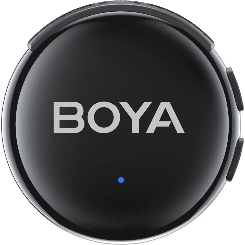 Беспроводной петличный микрофон BOYA Link 3-01 AI-Powered Button-Sized Wireless Microphone Lightning/USB-C/3.5mm TRS