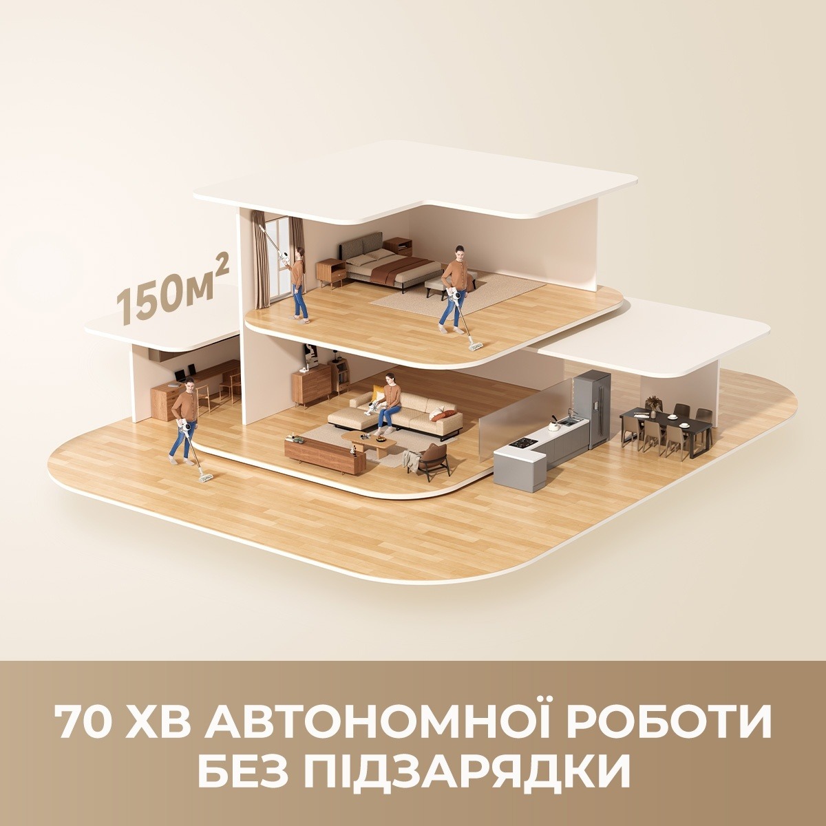Пилосос DREAME R10S AQUA (VZV25A R10S AQUA)