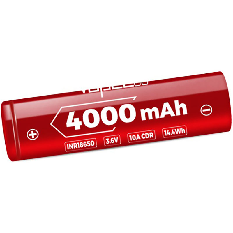 Акумулятор VAPCELL 18650 4000mAh 3.6V 10A FlatTop