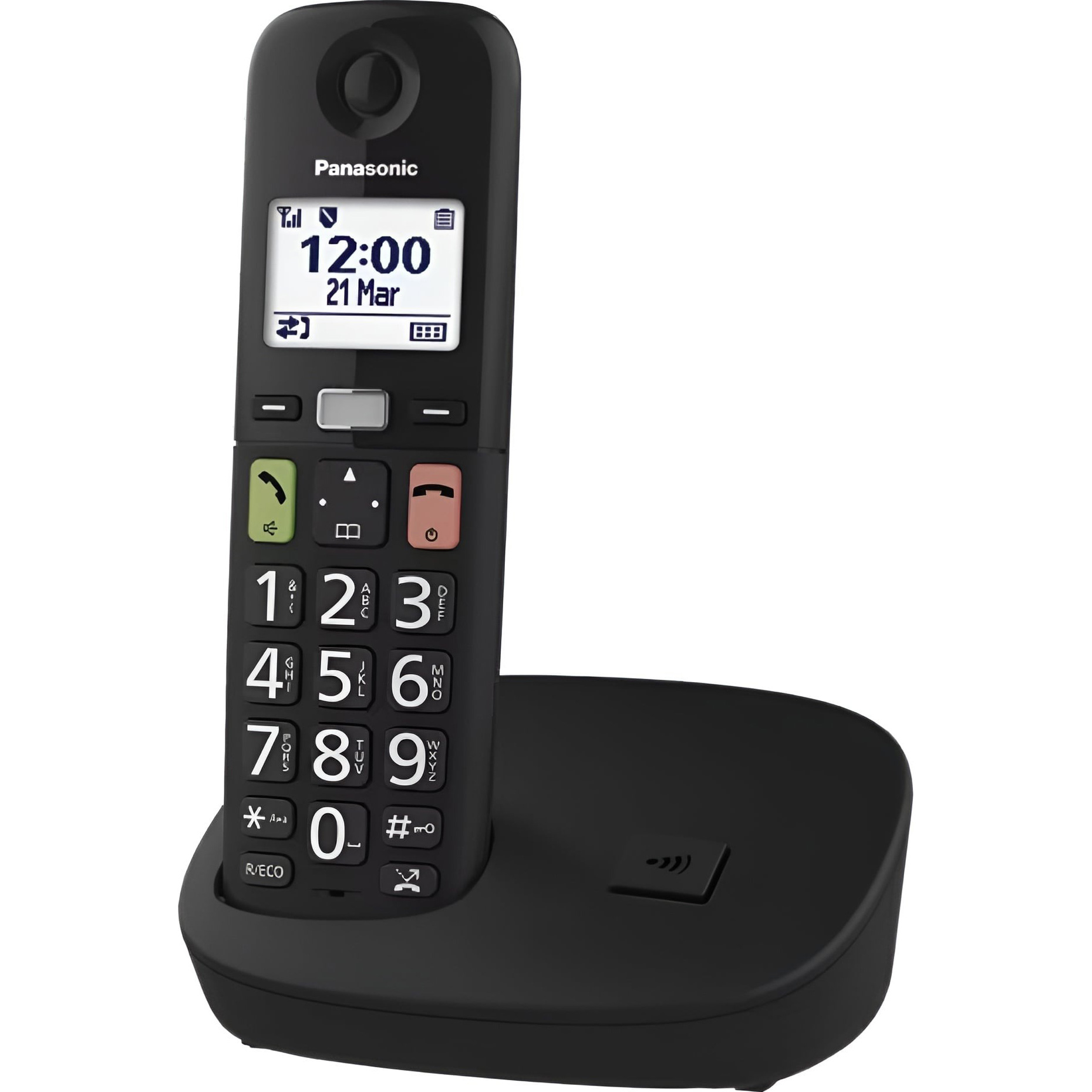 DECT телефон PANASONIC KX-TGU110UAB Black