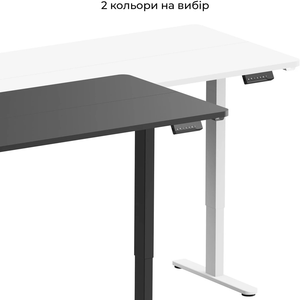 Компьютерный стол с электрорегулировкой высоты OFFICEPRO ODE1880B Black