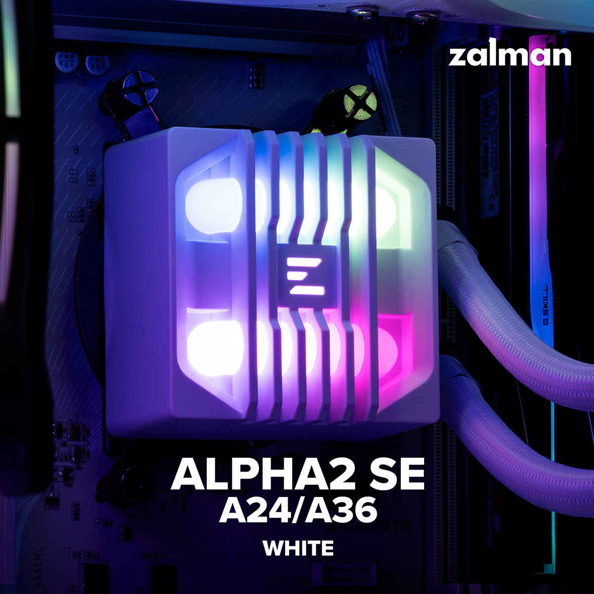 Система водяного охолодження ZALMAN Alpha2 SE A36 White