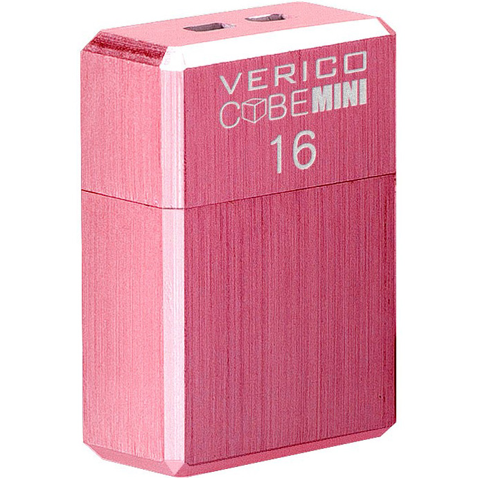 Флешка 16GB VERICO Mini Cube USB 2.0 Pink (1MCOV-M7PKG3-NN)