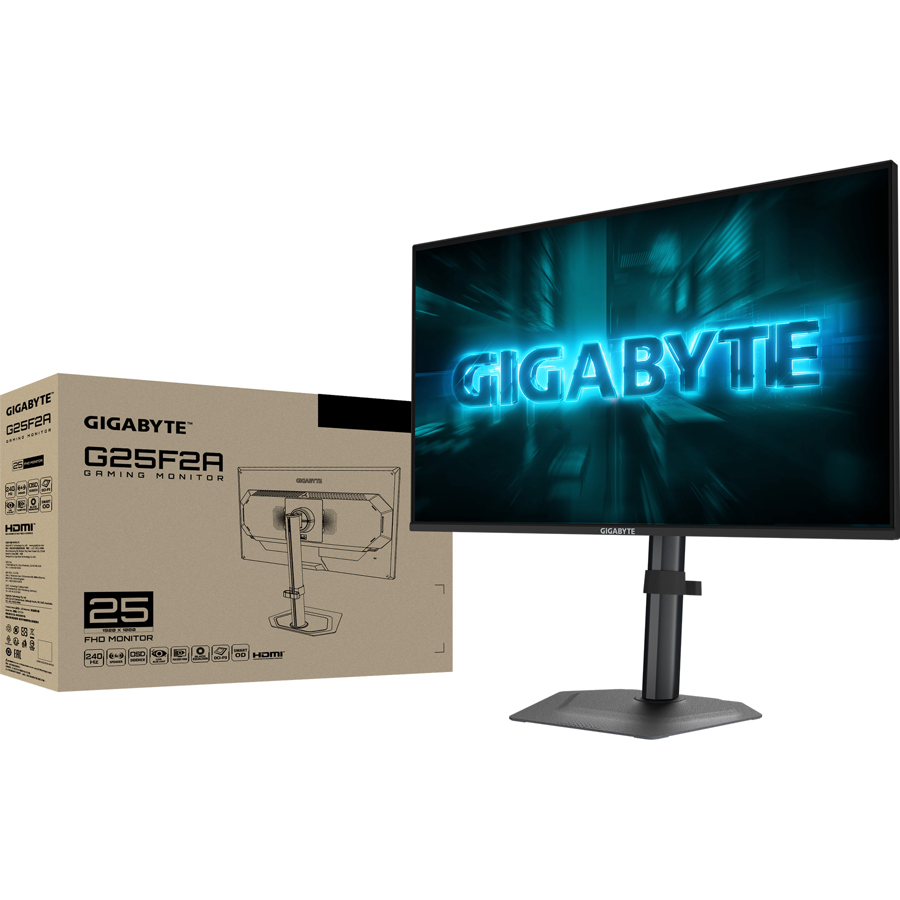 Монитор 24.5" GIGABYTE G25F2A