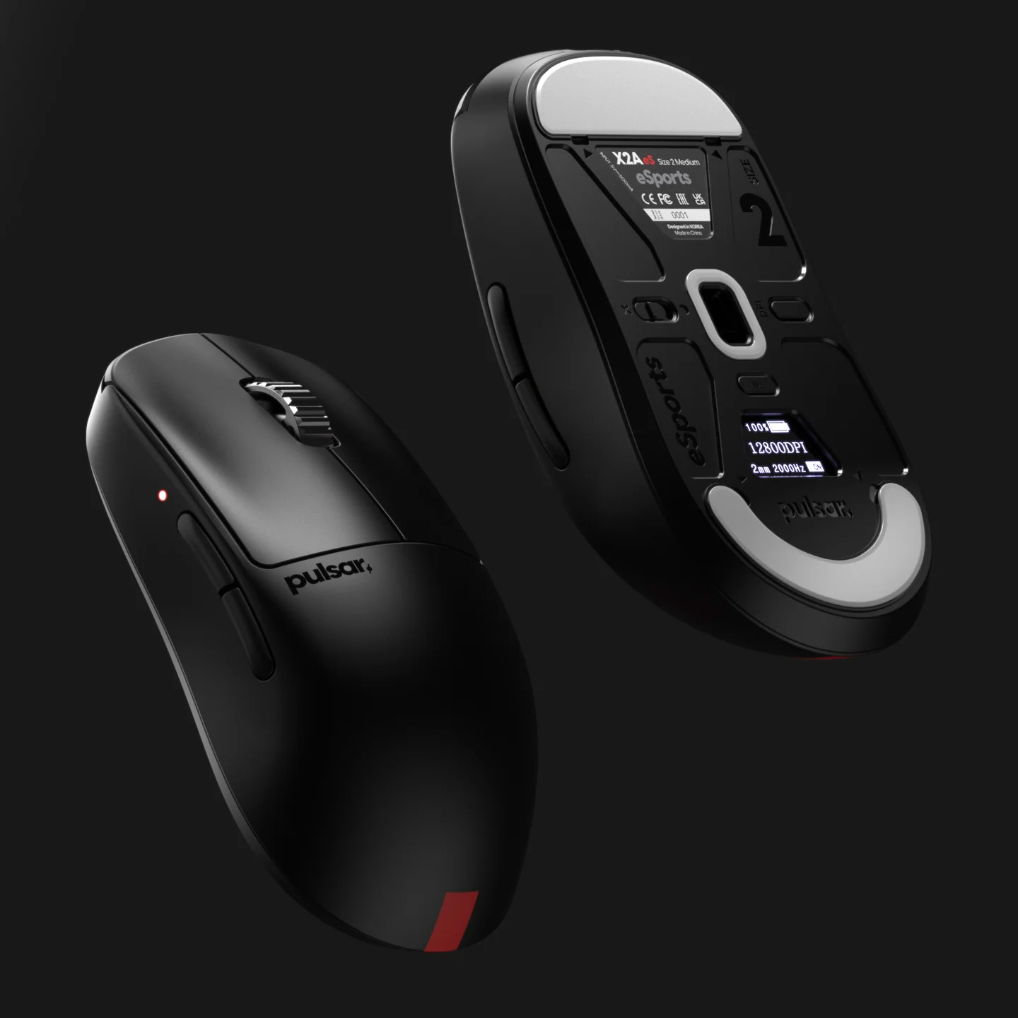 Миша ігрова PULSAR X2A eS Black