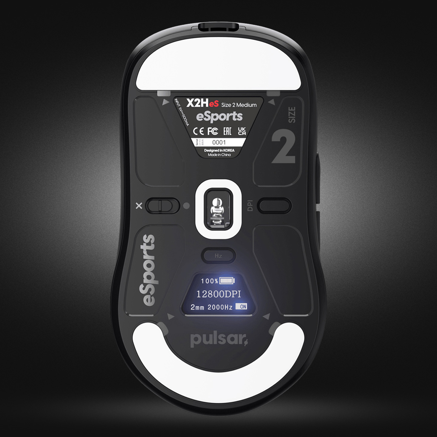 Миша ігрова PULSAR X2H eS Black