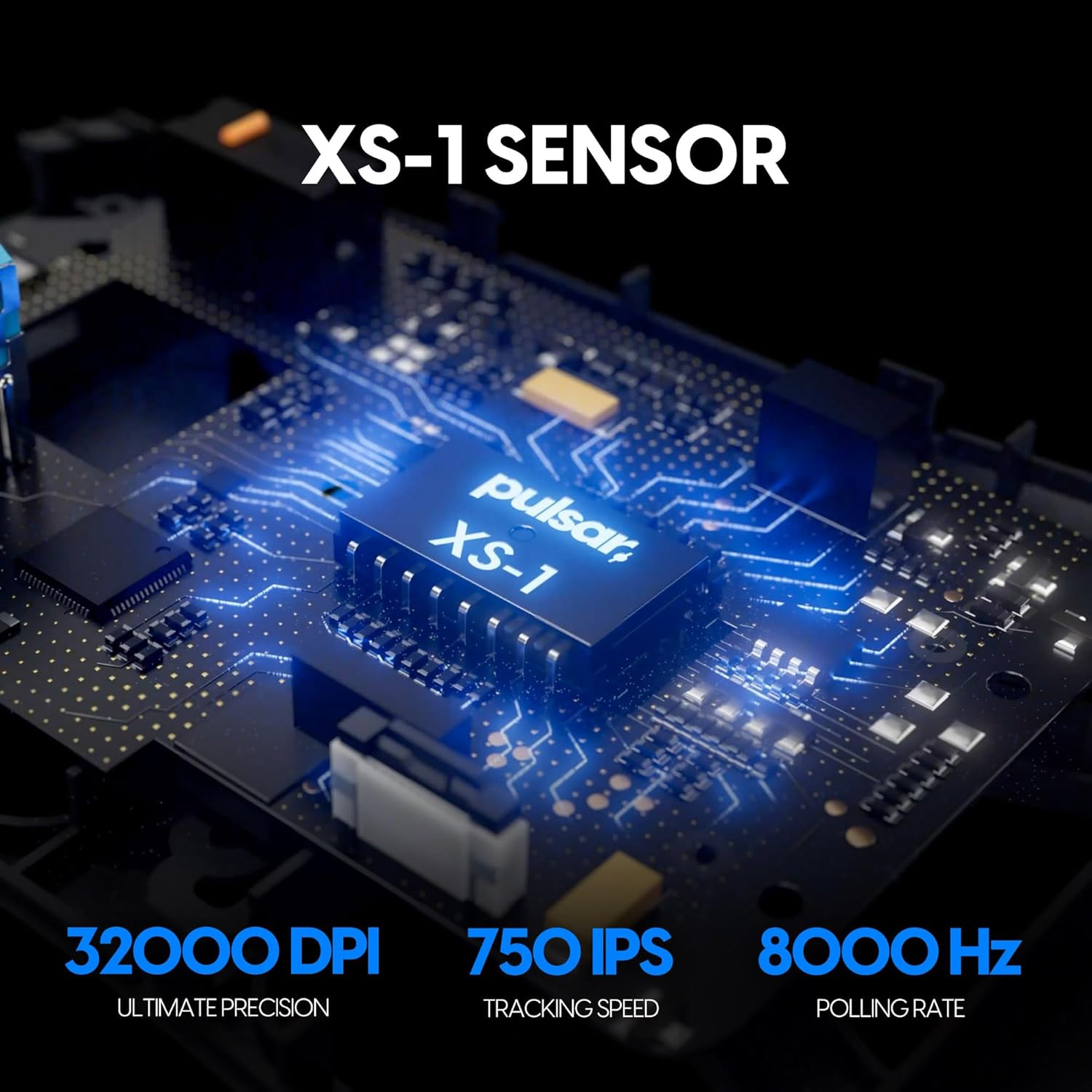 Миша ігрова PULSAR X2H v3 eS Black