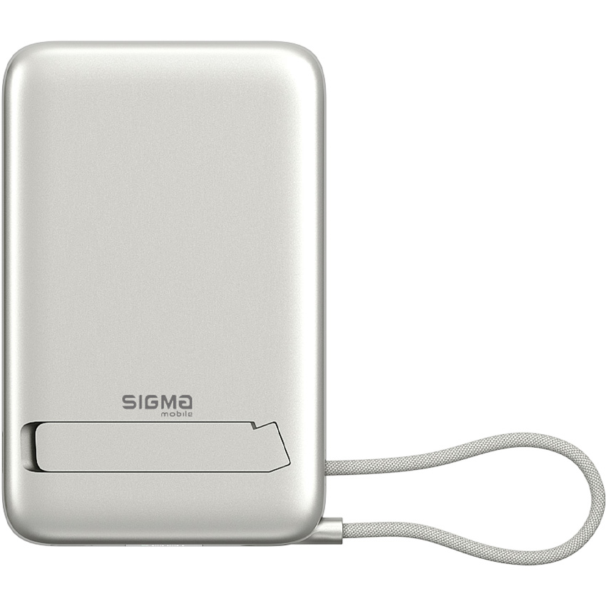 Повербанк MagSafe SIGMA MOBILE X-power SI10A8QL-MAG 22.5W 10000mAh Silver