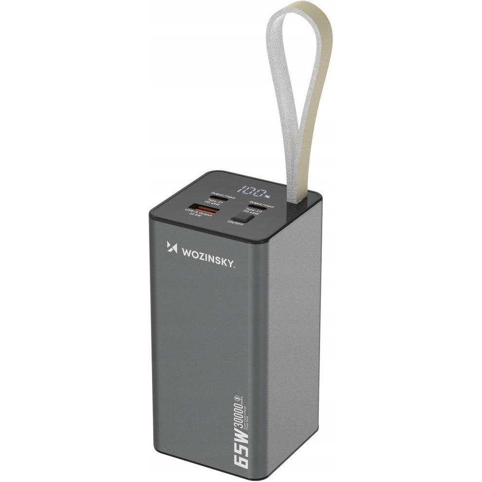 Повербанк WOZINSKY K65+ 65W 30000mAh (5907769364457)