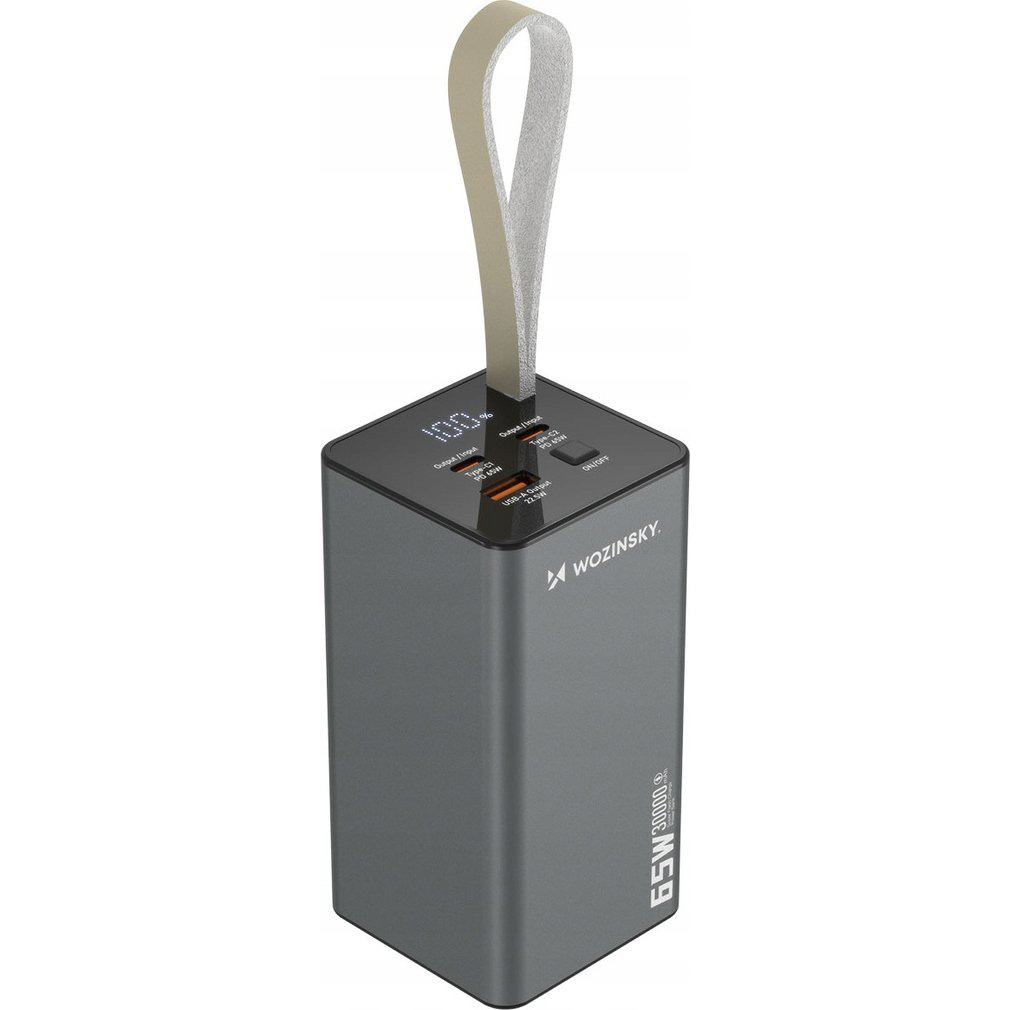Повербанк WOZINSKY K65+ 65W 30000mAh (5907769364457)
