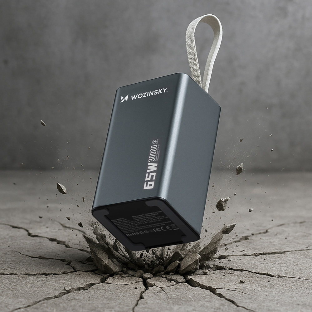Повербанк WOZINSKY K65+ 65W 30000mAh (5907769364457)
