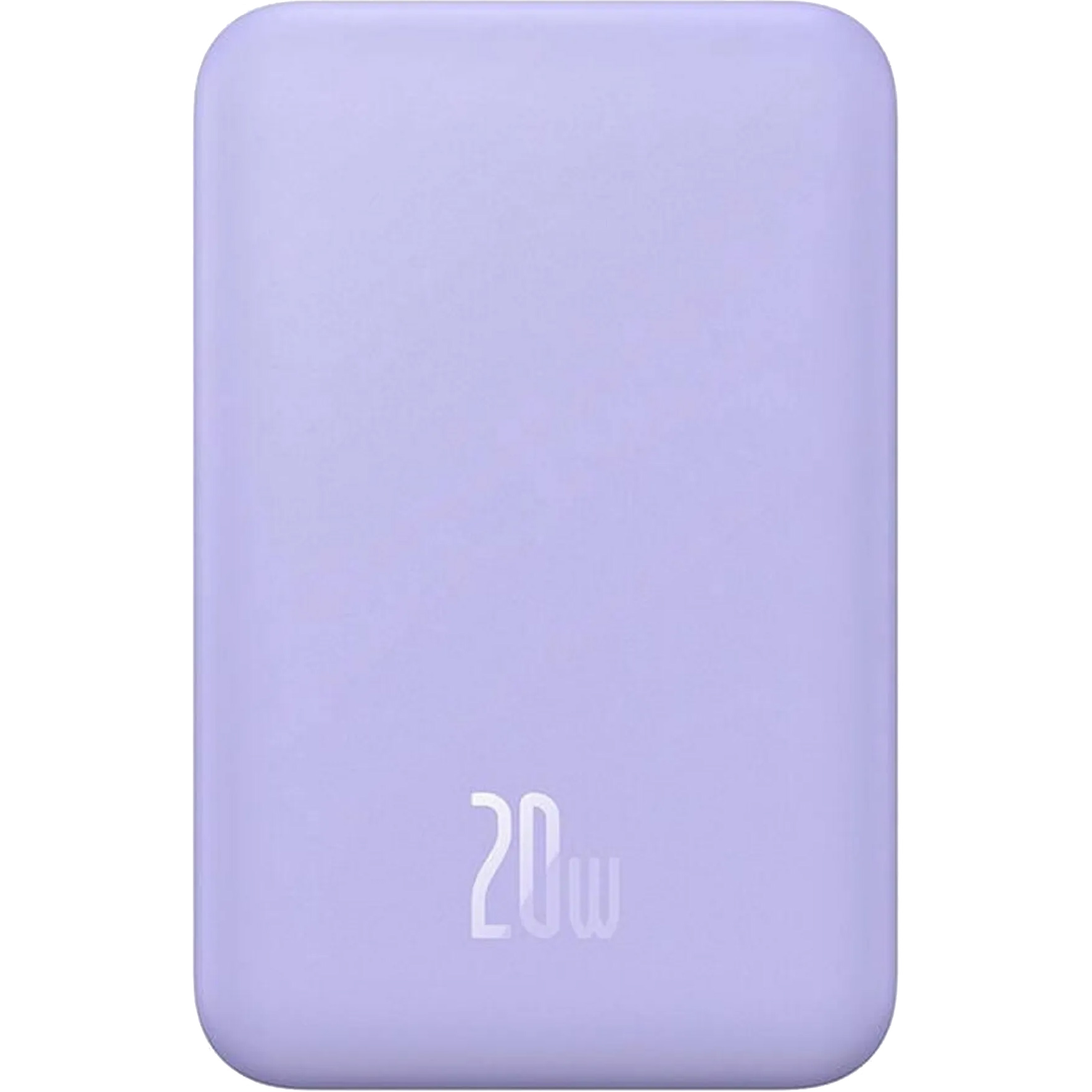 Повербанк з бездротовою зарядкою BASEUS Magnetic Mini Wireless Fast Charge 2in1 20W 5000mAh Nebula Purple (P10022107513-00)