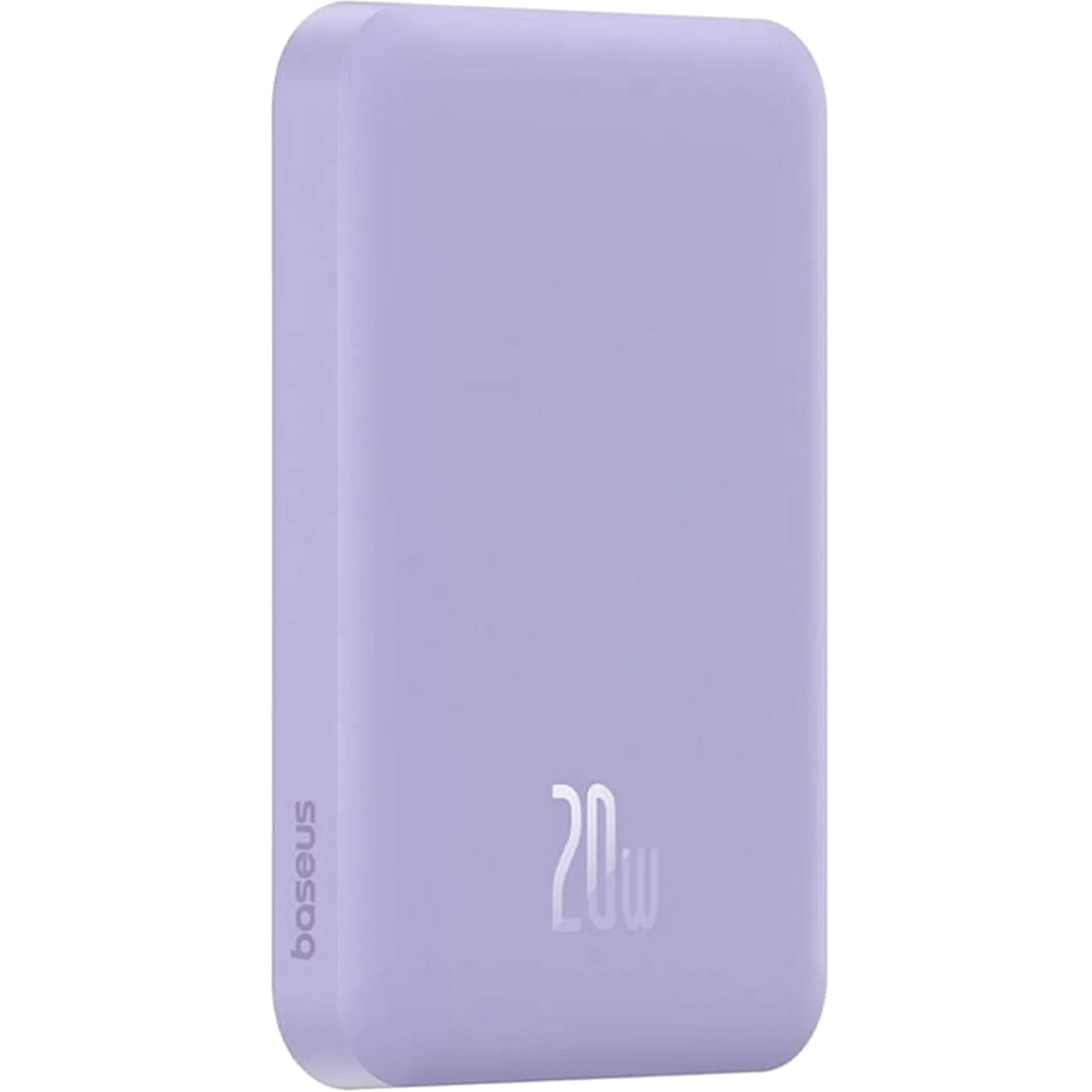 Повербанк з бездротовою зарядкою BASEUS Magnetic Mini Wireless Fast Charge 2in1 20W 5000mAh Nebula Purple (P10022107513-00)