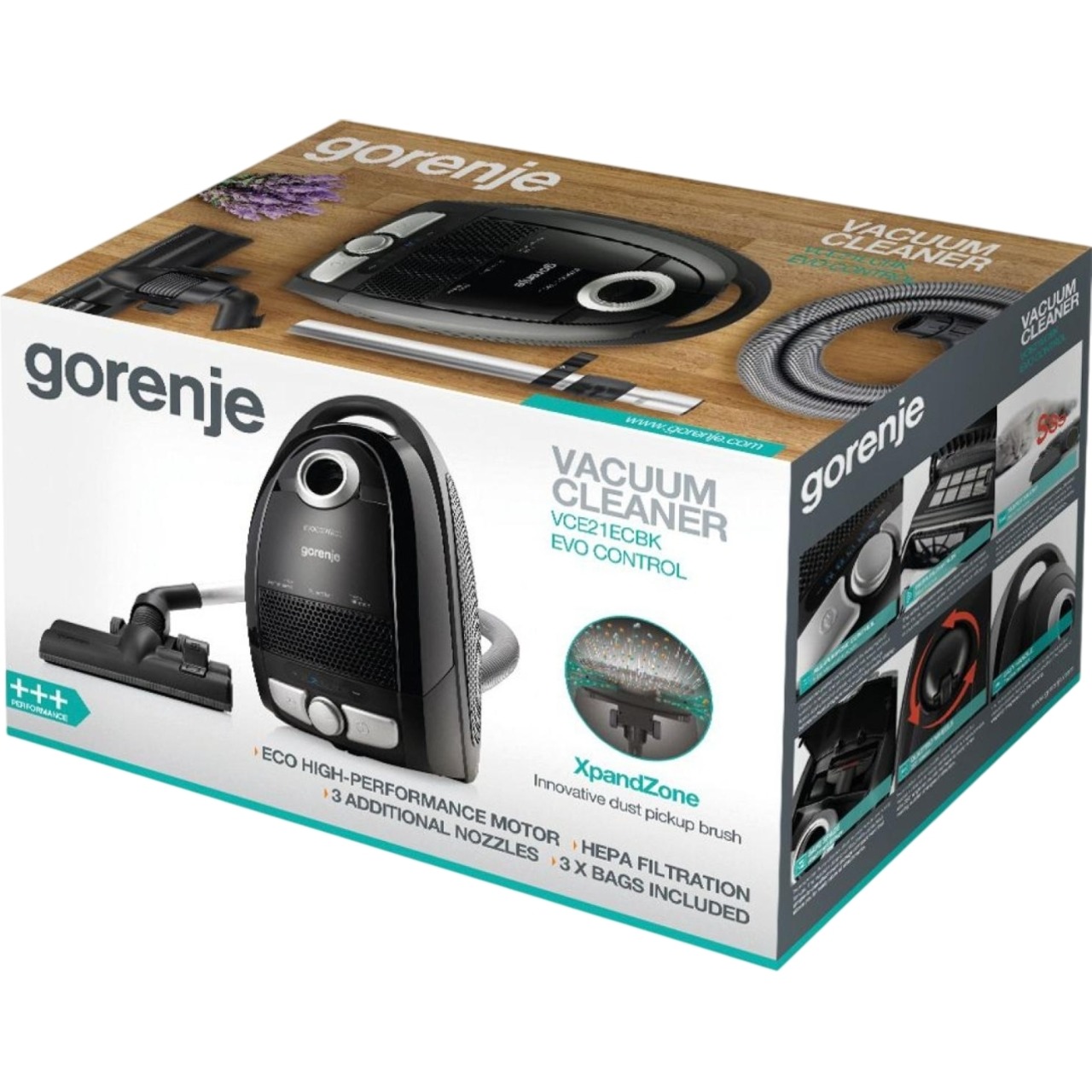 Пылесос GORENJE VCE21ECBK