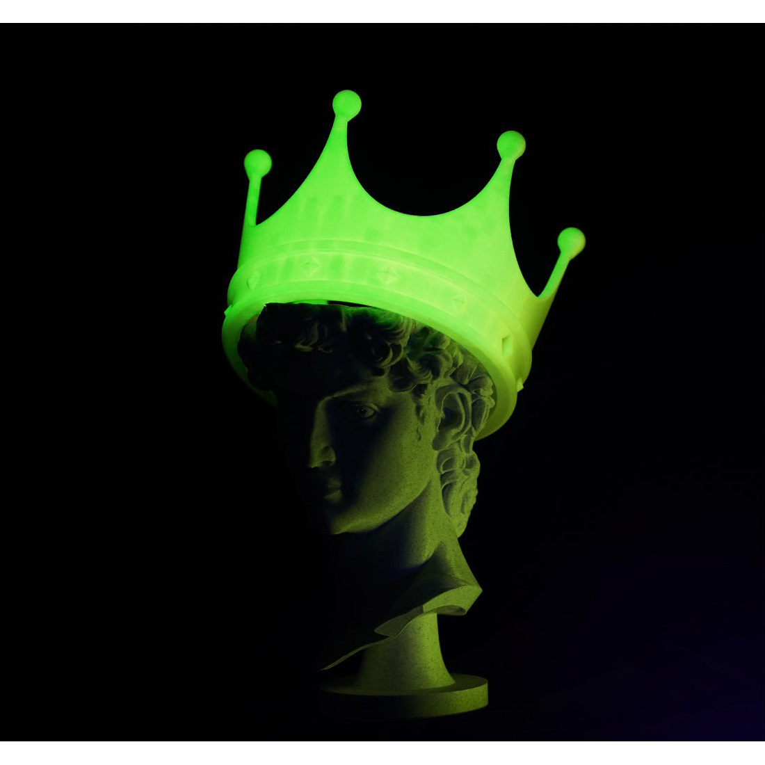 Пластик (філамент) для 3D принтера BAMBU LAB PLA Glow 1.75mm, 1кг, Green