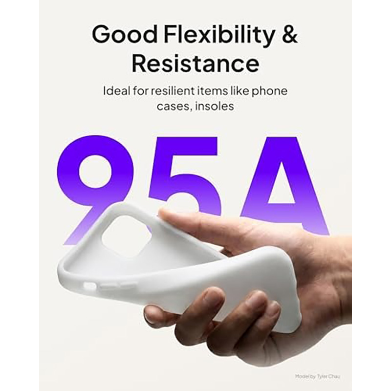 Пластик (філамент) для 3D принтера ELEGOO Rapid TPU 95A 1.75mm, 1кг, Black (50.203.0631)