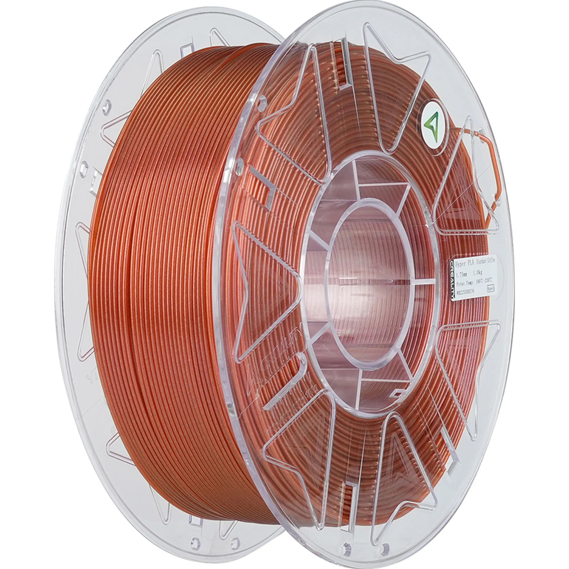 Пластик (філамент) для 3D принтера CREALITY Hyper PLA RFID Stardust 1.75mm, 1кг, Coffee (3301010568)