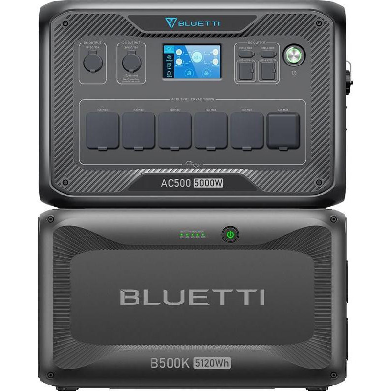 Зарядная станция BLUETTI AC500 + B500K Power Kit