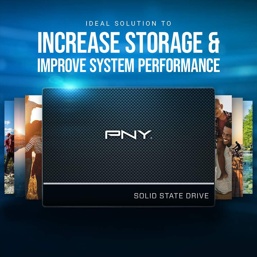 SSD диск PNY CS900 500GB 2.5" SATA (SSD7CS900-500-RB)