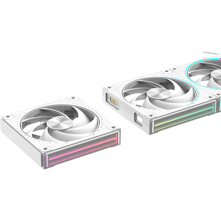 Вентилятор ZALMAN ZM-DF120 White