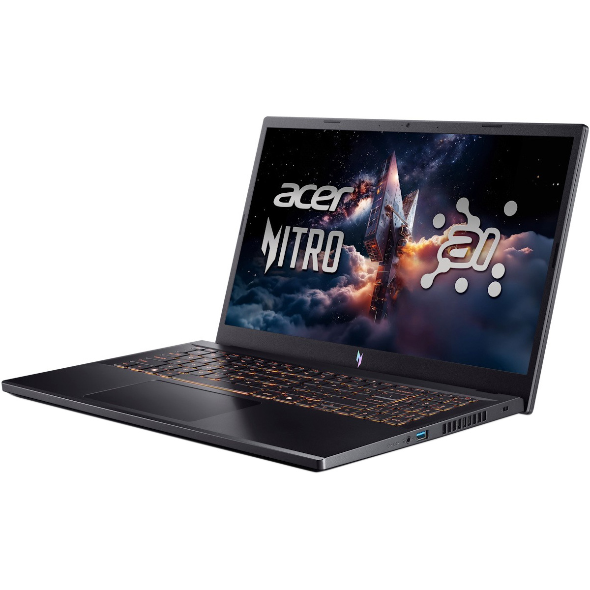 Ноутбук ACER Nitro V 15 AI ANV15-42-R2DH Obsidian Black (NH.QV4EU.007)