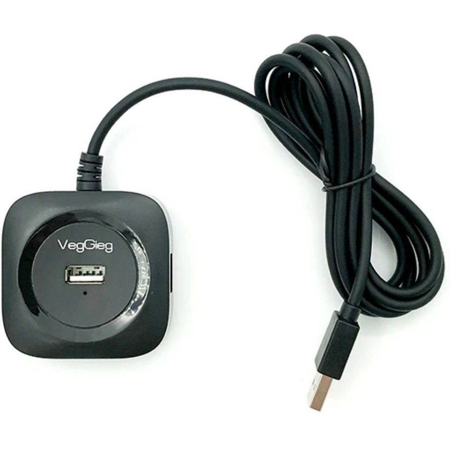 USB-хаб VEGGIEG V-U2406 USB2.0 4-Port