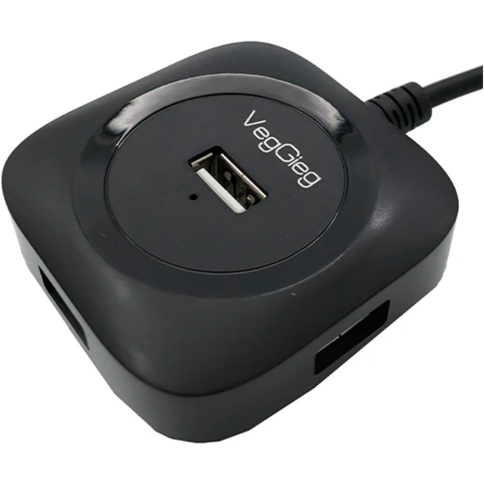 USB-хаб VEGGIEG V-U2406 USB2.0 4-Port